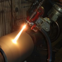 Molybdän Drahtflammspritzen